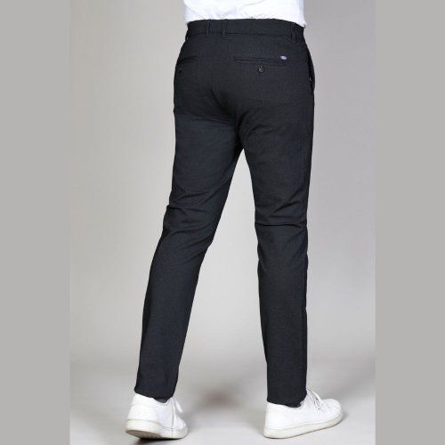 Pantalón negro mini punto de Alexander & Co.