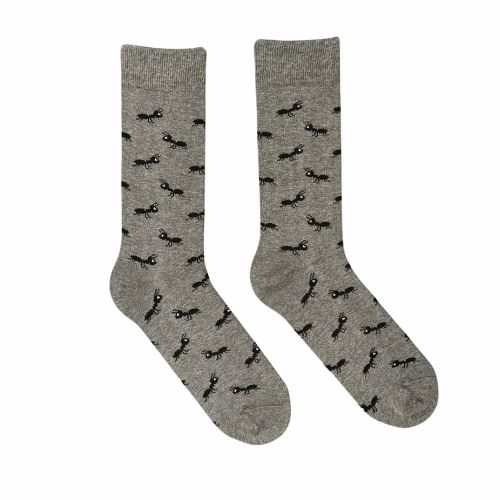 Calcetines hormigas gris de Jorigu