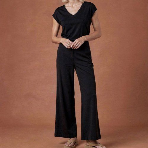 Pantalón de punto negro de Surkana