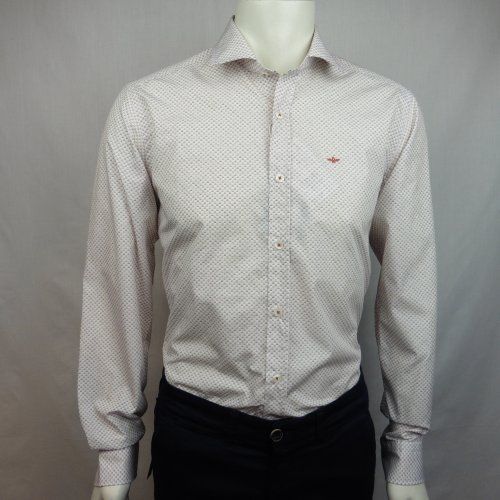 Camisa mini cuadros naranjas de Corsare