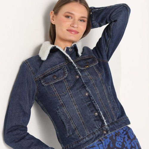 Cazadora vaquera borrego de Lois