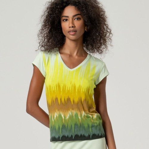 Camiseta dibujo vertical lima de Surkana