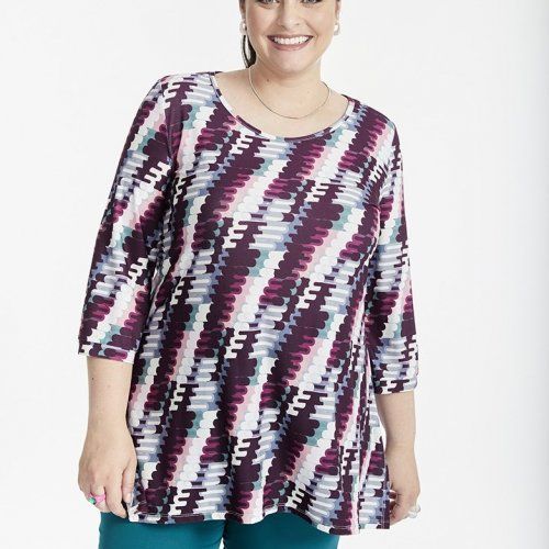 Camiseta estampado horizontal de SPG Woman