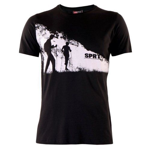 Camiseta negra trekking de N&S