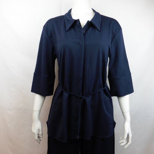 Chaqueta manga al codo azul marino de WNT Collection