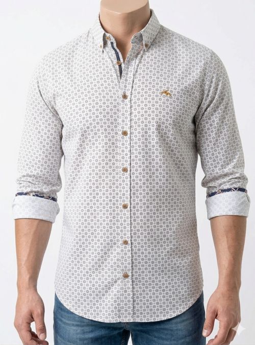 Camisa flores de Dos Galgos