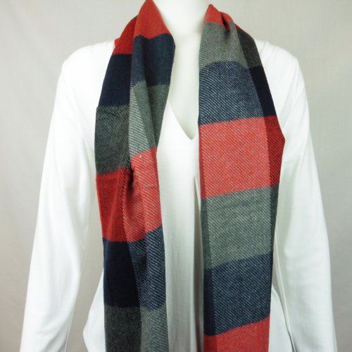 Bufanda estrecha cuadros de Boccola