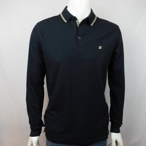 Polo punto relieve gris oscuro de Dos Galgos