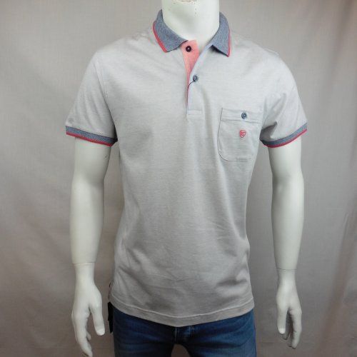 Polo mil rayas beige de Tomé