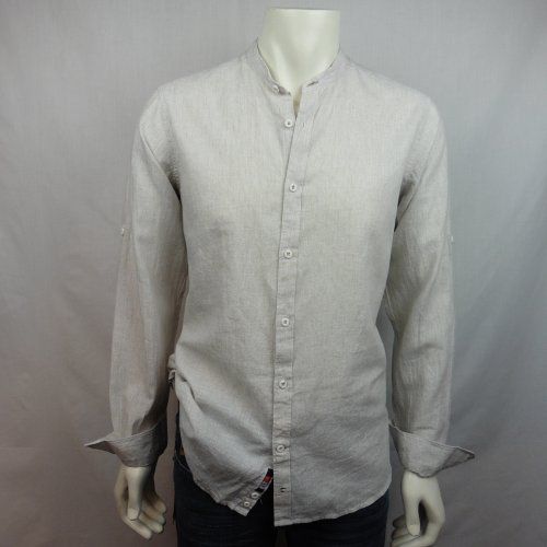 Camisa mil rayas cuello maho de Dos Galgos