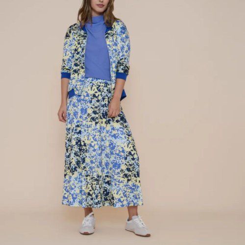 Chaqueta cremallera estampada de WNT Collection