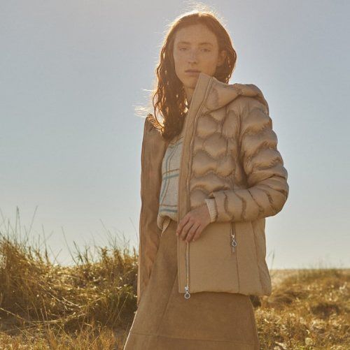 Chaquetón beige de WNT Collection