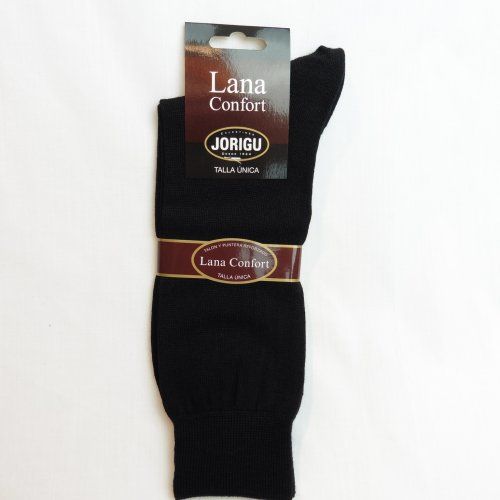 Calcetines negro lana de Jorigu