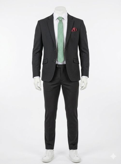 Traje negro de Alexander & Co.