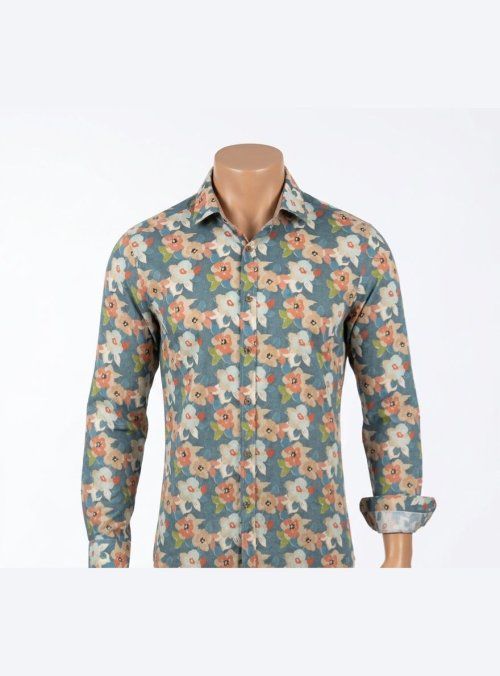 Camisa flores grandes de Corsare