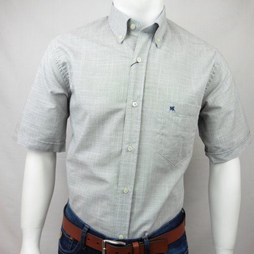 Camisa m/c gris de VNTO