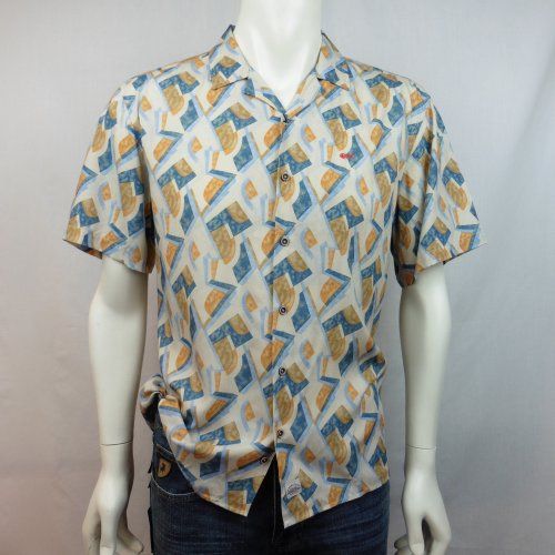 Camisa dibujos geométricos  de Dark & Fish
