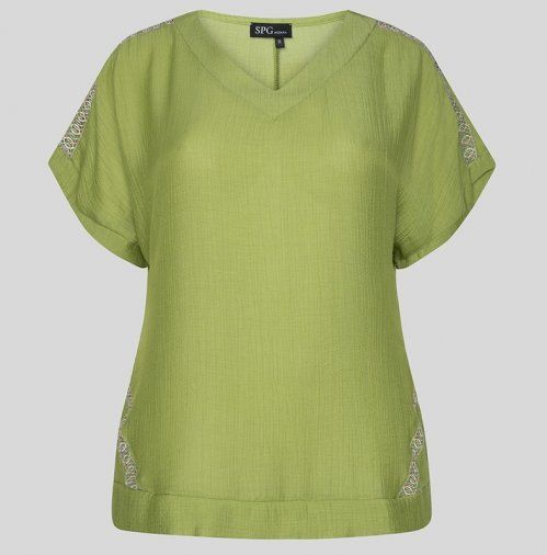 Blusa verde oliva de SPG Woman