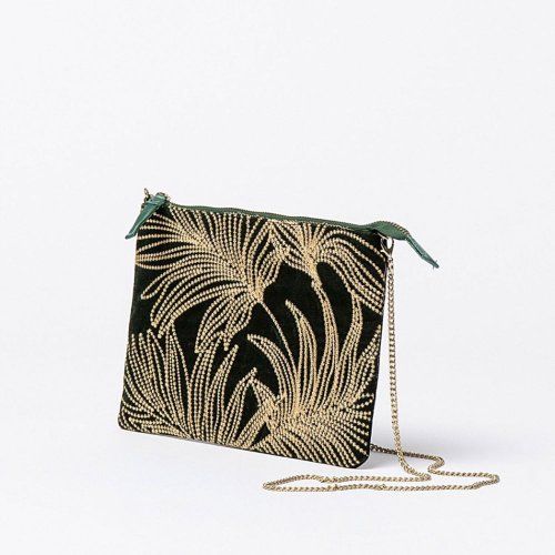 Bolso de mano terciopelo de Surkana