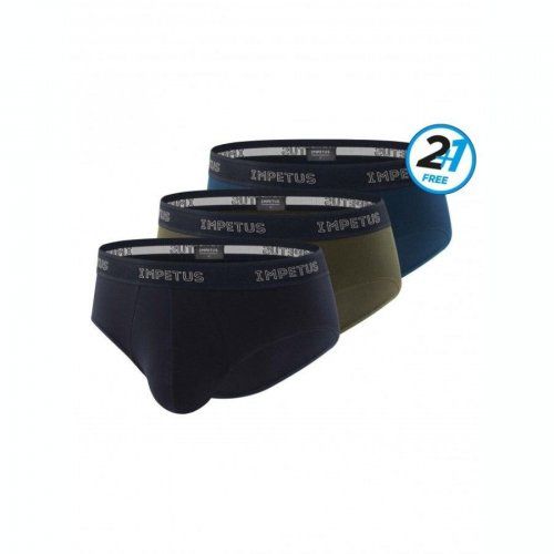 Pack 3 Slips Cotton Stretch de Impetus