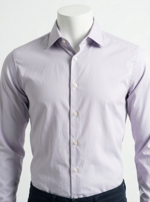 Camisa elástica gris perla de Corsare