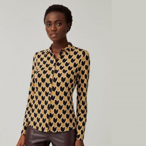 Camisa de punto tulipanes de Surkana