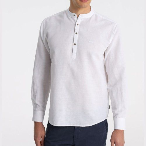 Camisa lino maho blanco de Lois