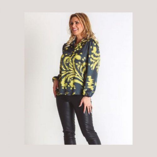 Camisa estampado amarillo de Nayat