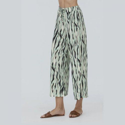 Pantalón de punto estampado de WNT Collection