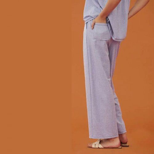 Pantalón ancho azul tejano de WNT Collection