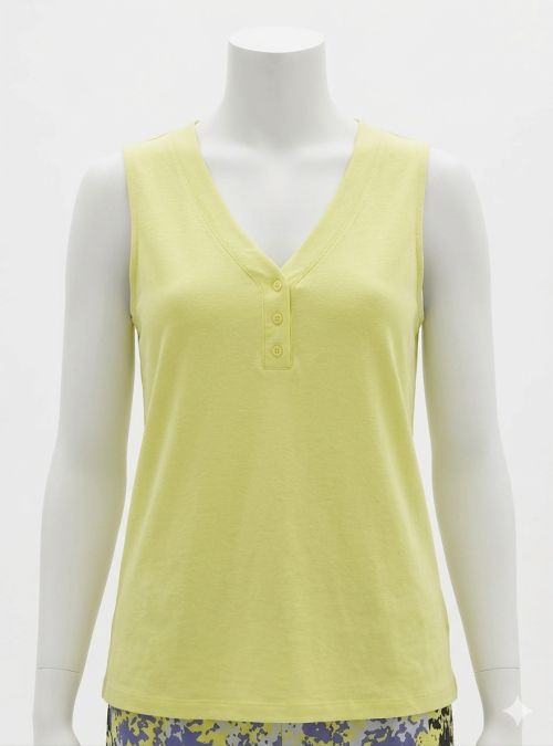 Camiseta escote pico lima de WNT Collection