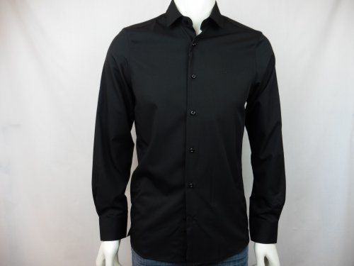 Camisa negra bambú de Dark & Fish