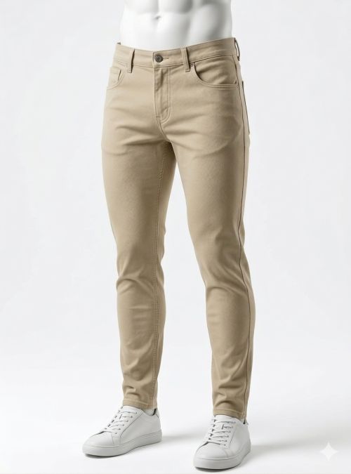 Pantalón 5 bolsillos arena de West