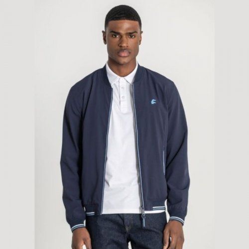 Cazadora azul marino de Dos Galgos