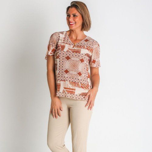 Camiseta tul manga corta de Nayat