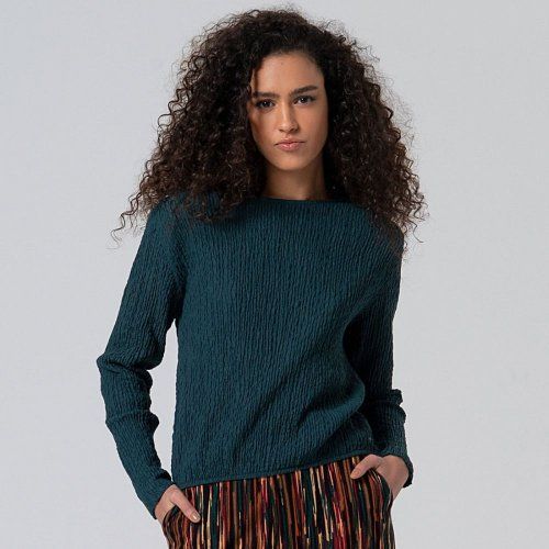 Blusa engomada verde de Surkana