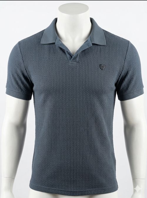 Polo nylon azul de Dark & Fish