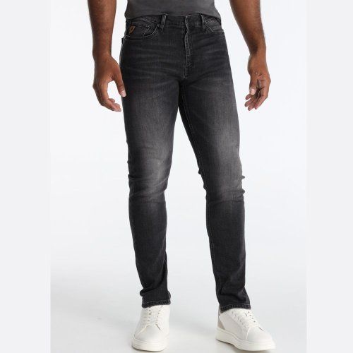 Pantalón vaquero negro desgastado de Lois