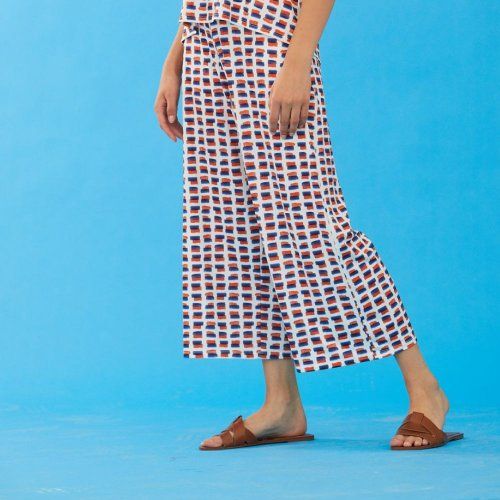 Pantalón ancho guiones de WNT Collection