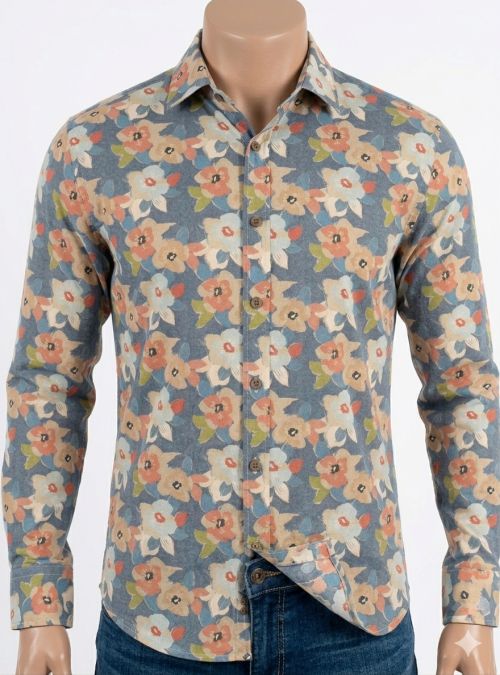 Camisa flores grandes de Corsare