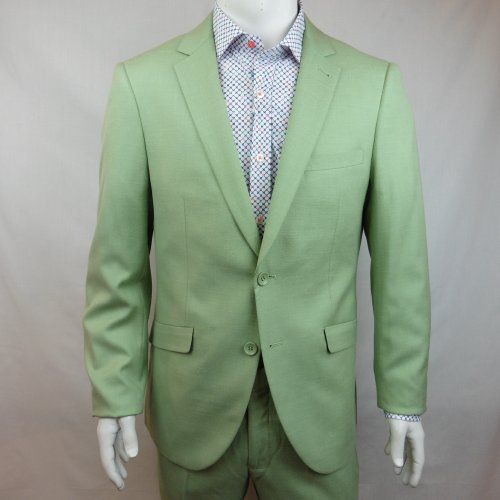 Traje verde jaspe de Alexander & Co.