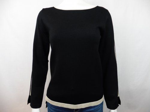 Jersey negro vivo dorado de WNT Collection