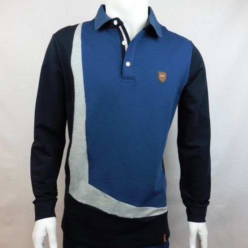 Polo tricolor de Dark & Fish