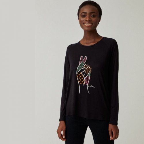Camiseta dibujo suerte de Surkana