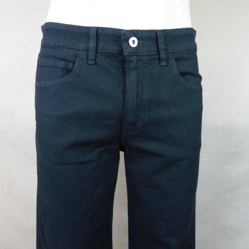 Pantalón 5 bolsillos azul dibujo de West