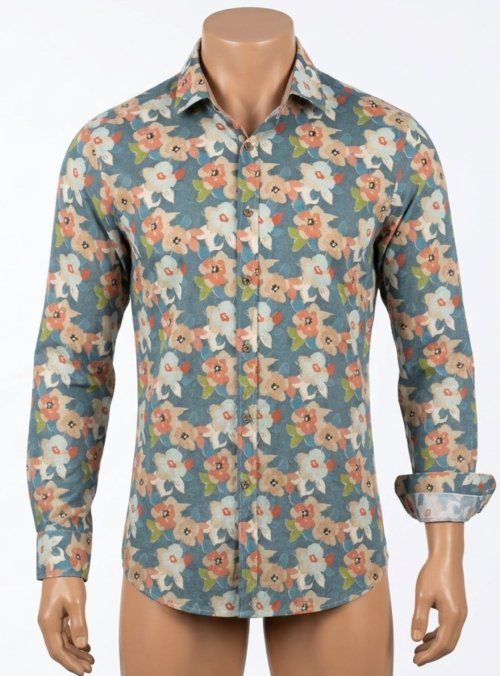 Camisa flores grandes de Corsare