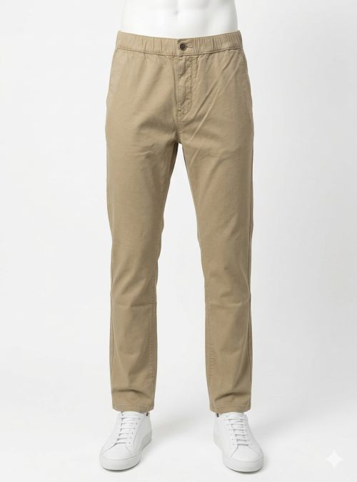 Pantalón goma beige de West