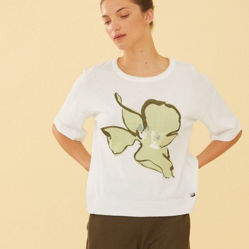 Jersey flor verde de WNT Collection