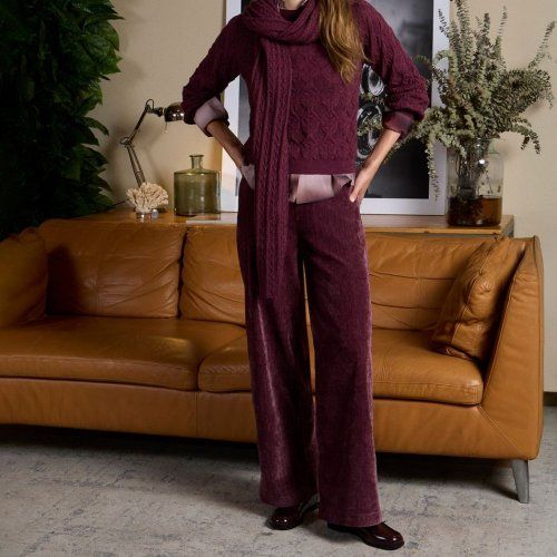 Pantalón terciopelo elástico de Surkana