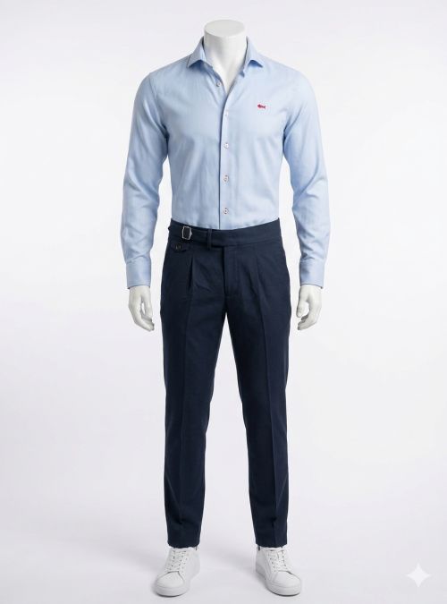 Pantalón azul marino de Dark & Fish